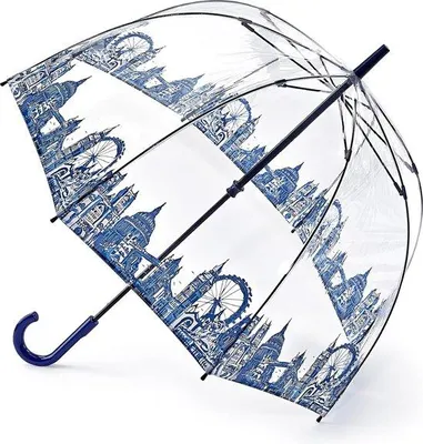 Produktbild von Famanu Regenschirm Kuppelform - Transparent