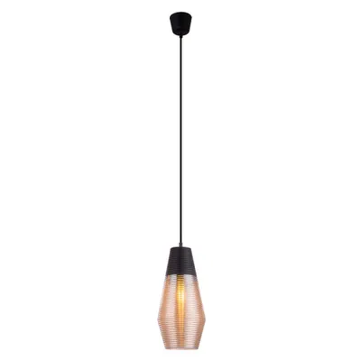 Produktbild von Pendelleuchte - Kupferfarben - Glas - 16 x 120 cm