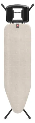 Produktbild von Brabantia 236129, Bügelbrett in Originalgröße, Baumwolle, Dampfbügeleisen, Grau, 380 x 1240 mm, 69 cm