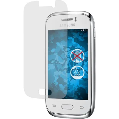 Produktbild von 8er-Pack PhoneNatic Displayschutzfolien matt  kompatibel mit Samsung Galaxy Young