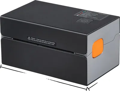 Image de Imprimante d'étiquettes thermique, connexion Bluetooth et USB, vitesse d'impression de 150 mm/s, 300dpi