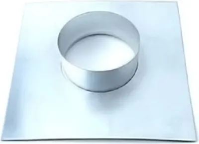 Produktbild von Wandflansch, Metall, ø 125 mm