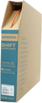 Produktbild von SHIMANO Schaltzugaußenhülle OT-SP41 25 m Orange Schaltzugaußenhülle.