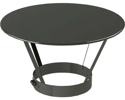 Obrázek produktu pro Protidešťová hlavice Ø 100 mm nerez