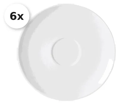 Produktbild von Untertasse für Espresso 6er Set Suomi creme-weiss