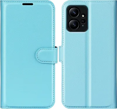 Produktbild von Xiaomi Redmi Note 12 4G Hülle - Coverup Klapphülle - Hellblau