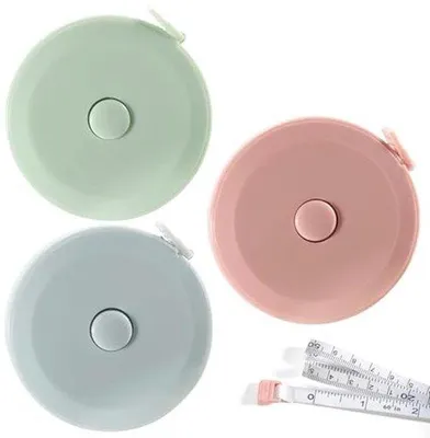 Produktbild von Famanu Maßband Set von 3 - 1,5 m weiches Nähband für Körpermaße und Nähprojekte