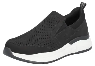 Productafbeelding van Rieker heren slippers, model B5062-00, zwart, maat 41