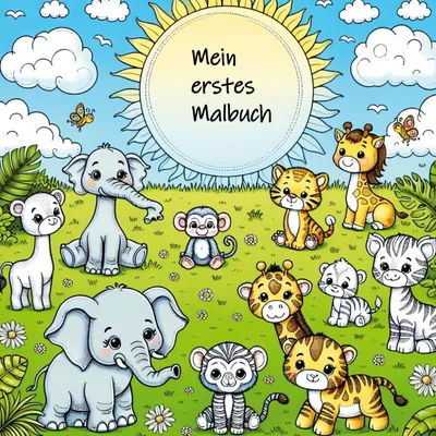 Produktbild von Mein erstes Malbuch