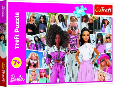 Immagine prodotto di Puzzle - 200 - Nel mondo di Barbie Trefl 13301