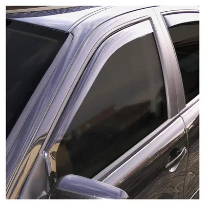 Produktbild von Windabweiser Schwarz für Mercedes E-Klasse W210 Limousine/Combi 1995-2002
