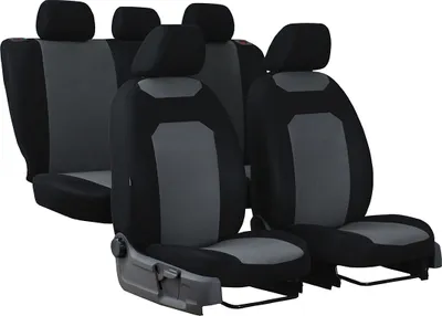 Produktbild von Autositzbezüge Universal Schonbezüge für Auto Caro, grau