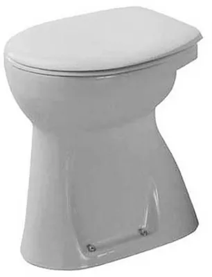Produktbild von Duravit Stand-Flach-WC Duraplus Sudan 36x50,5cm, Abg In skr, w, 6,0 l, BF