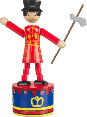 Obrázek produktu pro Orange Tree Toys Stlačovací figurka – voják 5067064326557