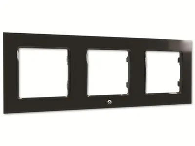Image de Shelly Switch Frame Triple (Noir)