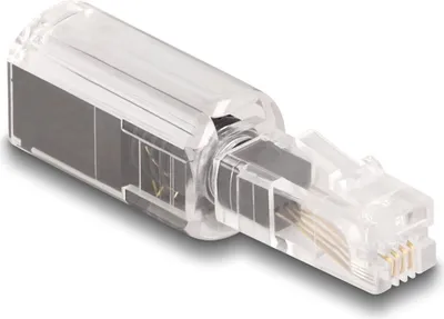 Image de DELOCK Telefonkabel-Verdrehschutz Adapter RJ10 St zu RJ10 Bu