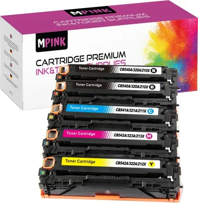Produktbild von Toner für HP CB540/CE320/CF210 CMYKK LaserJet CM1300 1512A CP1210
