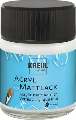 Produktbild von KREUL Acryl Mattlack auf Wasserbasis 50 ml