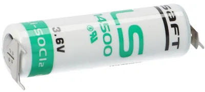 Immagine prodotto di Batteria Saft al litio da 3,6 V LS14500-3PF AA - pin +/-