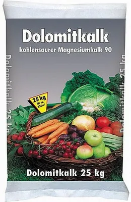 Produktbild von Dolomitkalk 25 kg Magnesiumkalk Naturkalk Rasenkalk Gartenkalk