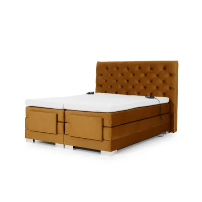 Produktbild von OXM Kontinentales Bett Clover 180 mit elektrischer Entspannungsfunktion Monolith 48 198 x 131 x 220 cm