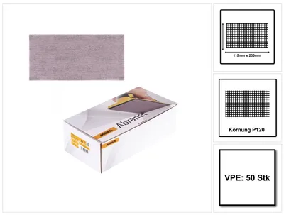 Produktbild von Mirka Abranet 115X230Mm Grip P120