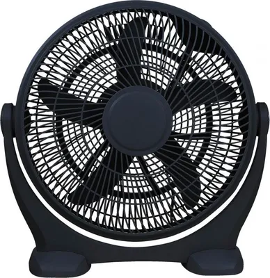 Obrázek produktu pro Ventilátor Elite EHFB-1332, 60W, 35 cm, 3 rychlosti, 5 lopatek, oscilace, nastavitelný náklon, černý