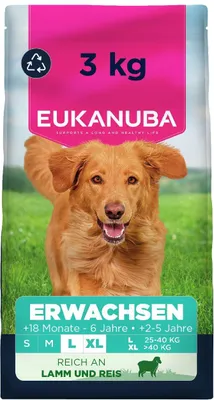 Productafbeelding van Eukanuba Adult Large Breed Lam&Rijst 3KG