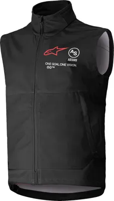 Image de Gilet de motocross Alpinestars Techstar Softshell, noir, S