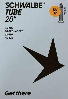 Produktbild von 27"/28" Fahrradschlauch DV17 = 28/47-622/635 mm (28 x 1 1/4 - 1,75 Zoll)