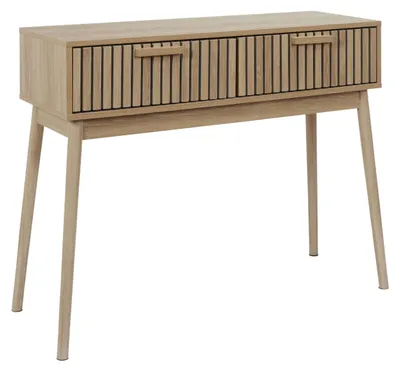 Productafbeelding van Console - HOME DECO FACTORY - Klaus - Authentiek - Industrieel - Bruin
