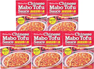 Produktbild von House Foods Chinese Mapo Tofu Sauce Hot 5x150g
