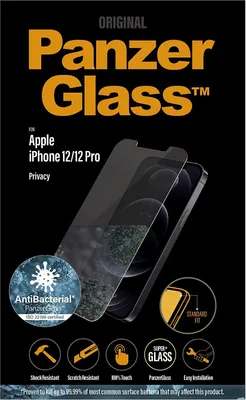 Produktbild von PanzerGlass Privacy Screen Protector for iPhone 12 / 12 Pro