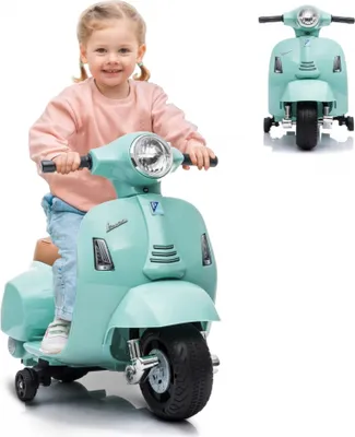 Obrázok produktu pre Mobiclinic Kids, motorka pre deti Vespa, motor 30W, Vespa licencia, Roma, systém proti prevráteniu, LED svetlo, rýchlosť 2,5 km/h, európska značka