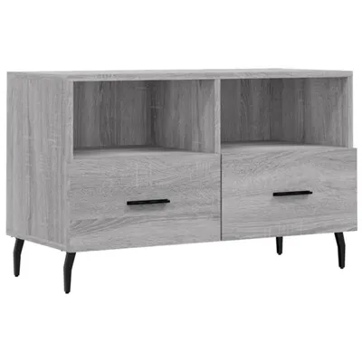 Produktbild von TV-Schrank Grau Sonoma 80x36x50 cm Holzwerkstoff