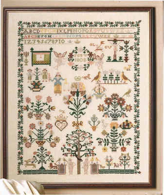Image de Kit de point de croix Permin "Celle", 37x46cm, 39-3050