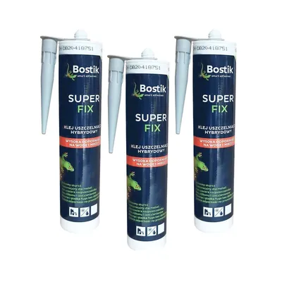 Produktbild von BOSTIK SUPERFIX Montagekleber Klebstoff Dichtmasse Kartusche 290 ML weiß