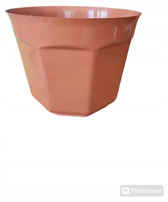 Produktbild von Form-Plastic Ancona Übertopf achteckig 16 cm beige
