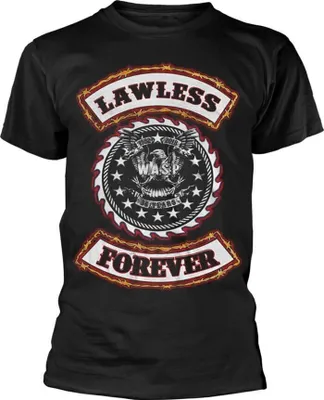 Produktbild von W.A.S.P. Lawless Forever Black M T-Shirt