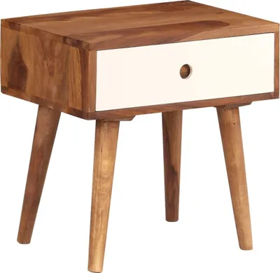 Produktbild von Nachttisch Massivholz Akazie 45x30x45 cm