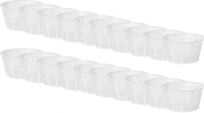 Produktbild von 20 x Käseform 9x7cm h: 5.1cm, Käseformen, Käseherstellung