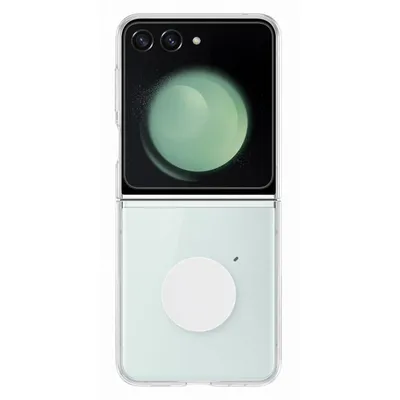 Imagen del producto de Funda transparente Samsung Clear para el Galaxy Z Flip5.