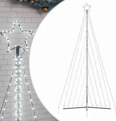 Produktbild von vidaXL LED Weihnachtsbaum 570 LEDs Kaltweiß 399 cm