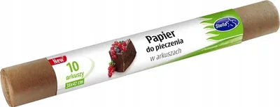Zdjęcie produktu dla Stella Papier do pieczenia w arkuszach brązowy, 10 sztuk