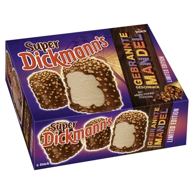 Produktbild von Super Dickmanns Gebrannte Mandeln 6er 171g