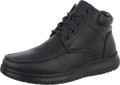 Produktbild von Ital-Design Herren Boots Leicht gefüttert Lederoptik  88491758 Schwarz Gr.  41