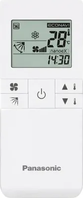 Produktbild von Panasonic Infrarot-Fernbedienung CZ-RWS3 für Wandgeräte ECOi/PACi MK2/PK2, 1 Stk.