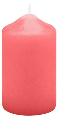 Produktbild von Spitzkopf Stumpen Kerzen Rot 9 x Ø 5 cm, 12 Stück