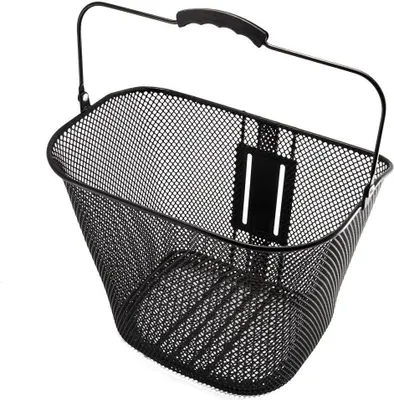 Produktbild von Fahrrad Lenker Korb vorn Klicksystem Einkaufskorb abnehmbar schwarz basket