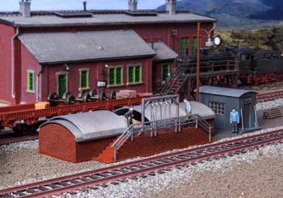 Produktbild von Vollmer 45771 - H0 Besandungsbunker mit Wellblechhütte - Neu